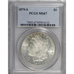 1879-S $1 MS67 PCGS