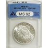Image 1 : 1879-S $1 Reverse of 1878 MS62 ANACS