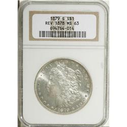 1879-S $1 Reverse of 1878 MS63 NGC