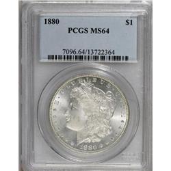 1880 $1 MS64 PCGS