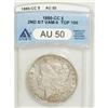 Image 1 : 1880-CC $1 AU50 ANACS