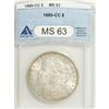 Image 1 : 1880-CC $1 MS63 ANACS