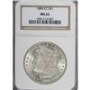 Image 1 : 1880-CC $1 MS63 NGC