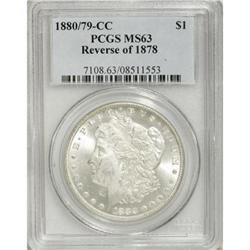 1880/79-CC $1 Reverse of 1878 MS63 PCGS