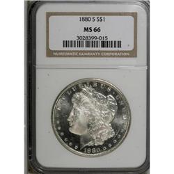 1880-S $1 MS66 NGC