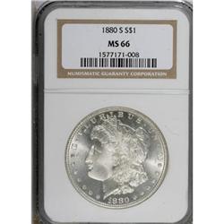 1880-S $1 MS66 NGC