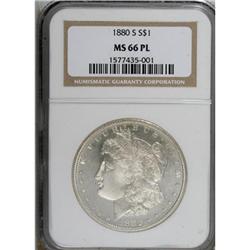 1880-S $1 Prooflike MS66 NGC