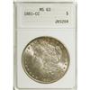 Image 1 : 1881-CC $1 MS63 ANACS