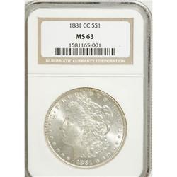1881-CC $1 MS63 NGC