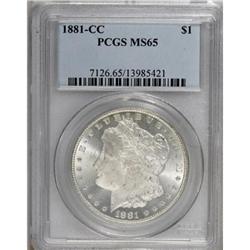 1881-CC $1 MS65 PCGS