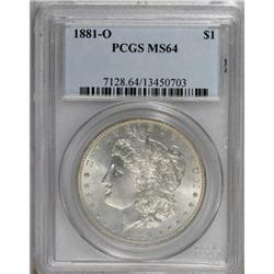 1881-O $1 MS64 PCGS