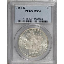 1881-O $1 MS64 PCGS