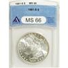 Image 1 : 1881-S $1 MS66 ANACS