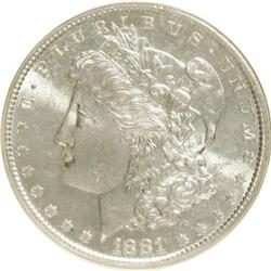 1881-S $1 MS66 NGC