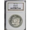 Image 1 : 1881-S $1 Prooflike MS66 NGC
