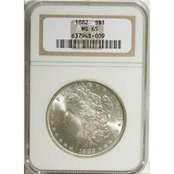 1882 $1 MS65 NGC