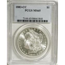 1883-CC $1 MS65 PCGS