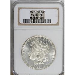 1883-CC $1 Prooflike MS64 NGC