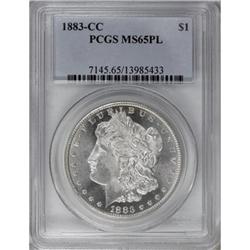 1883-CC $1 Prooflike MS65 PCGS