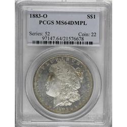 1883-O $1 Deep Mirror Prooflike MS64 PCGS
