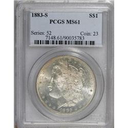 1883-S $1 MS61 PCGS