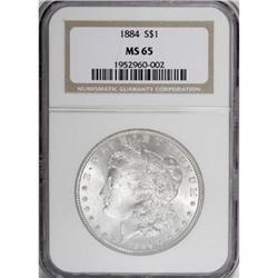 1884 $1 MS65 NGC