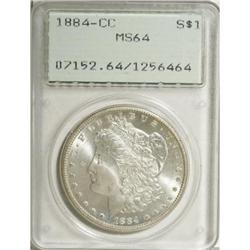 1884-CC $1 MS64 PCGS