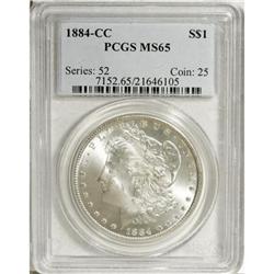 1884-CC $1 MS65 PCGS