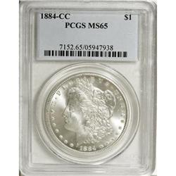 1884-CC $1 MS65 PCGS