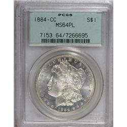 1884-CC $1 Prooflike MS64 PCGS