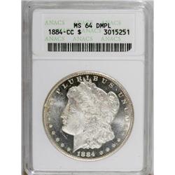 1884-CC $1 Deep Mirror Prooflike MS64 ANACS