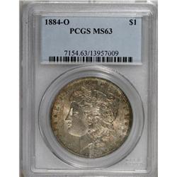 1884-O $1 MS63 PCGS