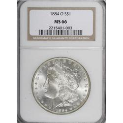 1884-O $1 MS66 NGC