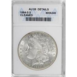 1884-S $1 AU58 ANACS