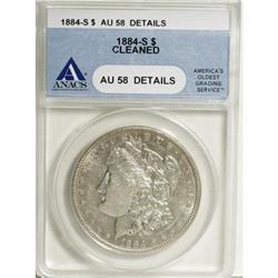 1884-S $1 AU58 ANACS