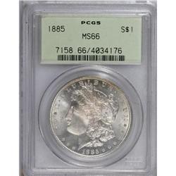 1885 $1 MS66 PCGS