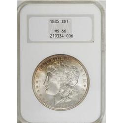 1885 $1 MS66 NGC