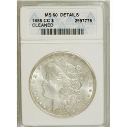 1885-CC $1 MS60 ANACS