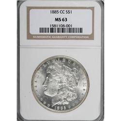 1885-CC $1 MS63 NGC