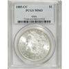 Image 1 : 1885-CC $1 MS63 PCGS