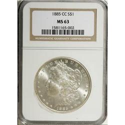 1885-CC $1 MS63 NGC