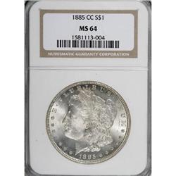 1885-CC $1 MS64 NGC