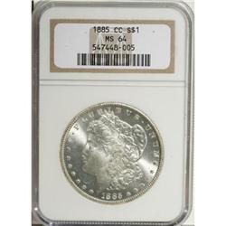 1885-CC $1 MS64 NGC