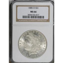 1885-O $1 MS66 NGC