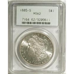 1885-S $1 MS62 PCGS