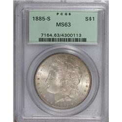 1885-S $1 MS63 PCGS