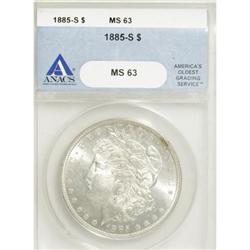 1885-S $1 MS63 ANACS