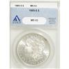 1885-S $1 MS63 ANACS