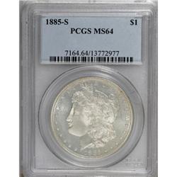 1885-S $1 MS64 PCGS