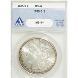 1885-S $1 MS64 ANACS